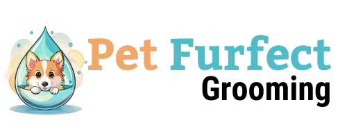 Pet Furfect Grooming Logo Rectangle